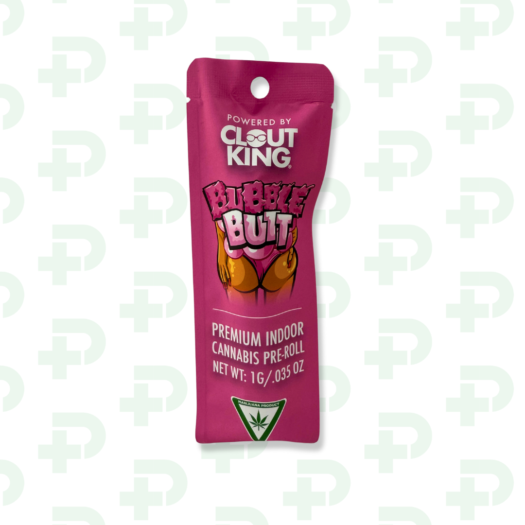 Photograph of product: Clout King Preroll - Bubble Butt