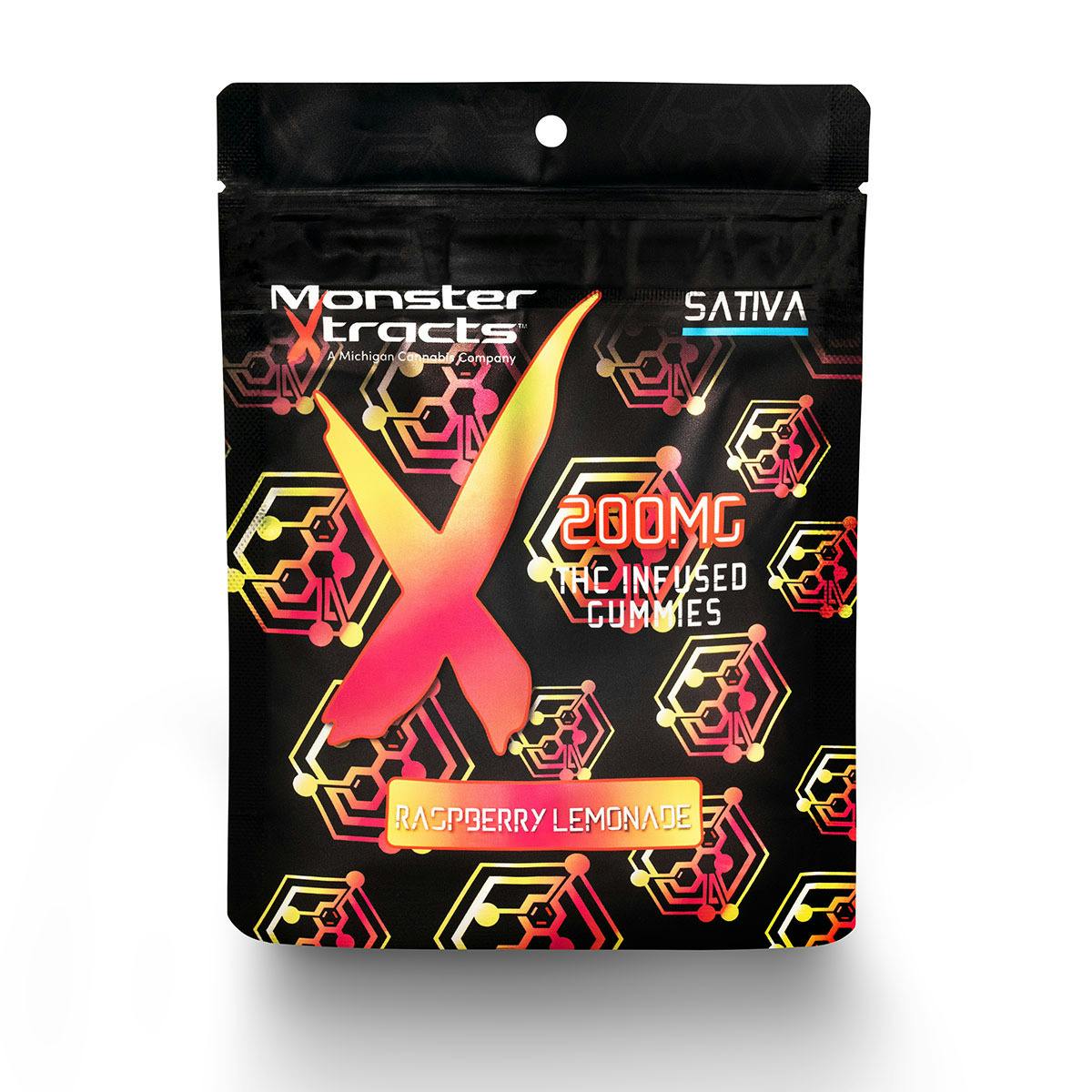 Photograph of product: Monster Medibles | Raspberry Lemonade | 200mg