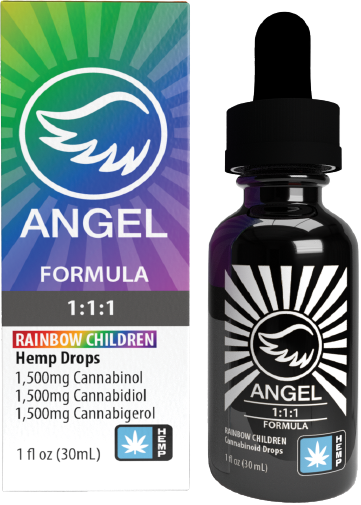 Photograph of product: Rainbow Children | 1:1:1 CBD:CBG:CBN | Hemp Tincture | 1500mg