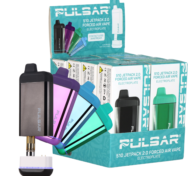 Photograph of product: Pulsar 510 Jetpack 2.0 Variable Voltage Forced Air Vape Bar | 650mAh