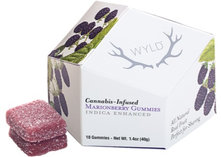 Photograph of product: Wyld | Marionberry 100mg Gummies