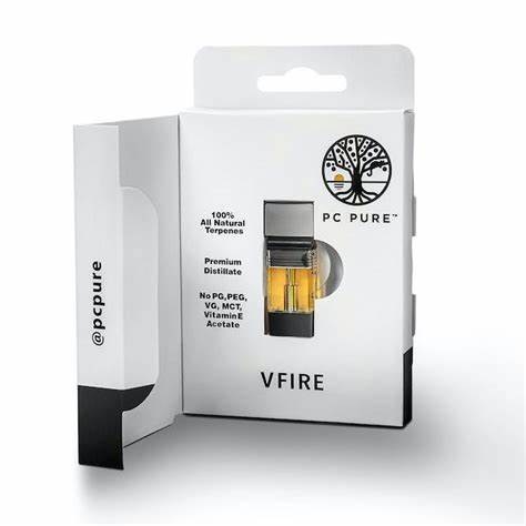 Photograph of product: PC Pure - Cart - VFire - Rainbow Wreck 1g