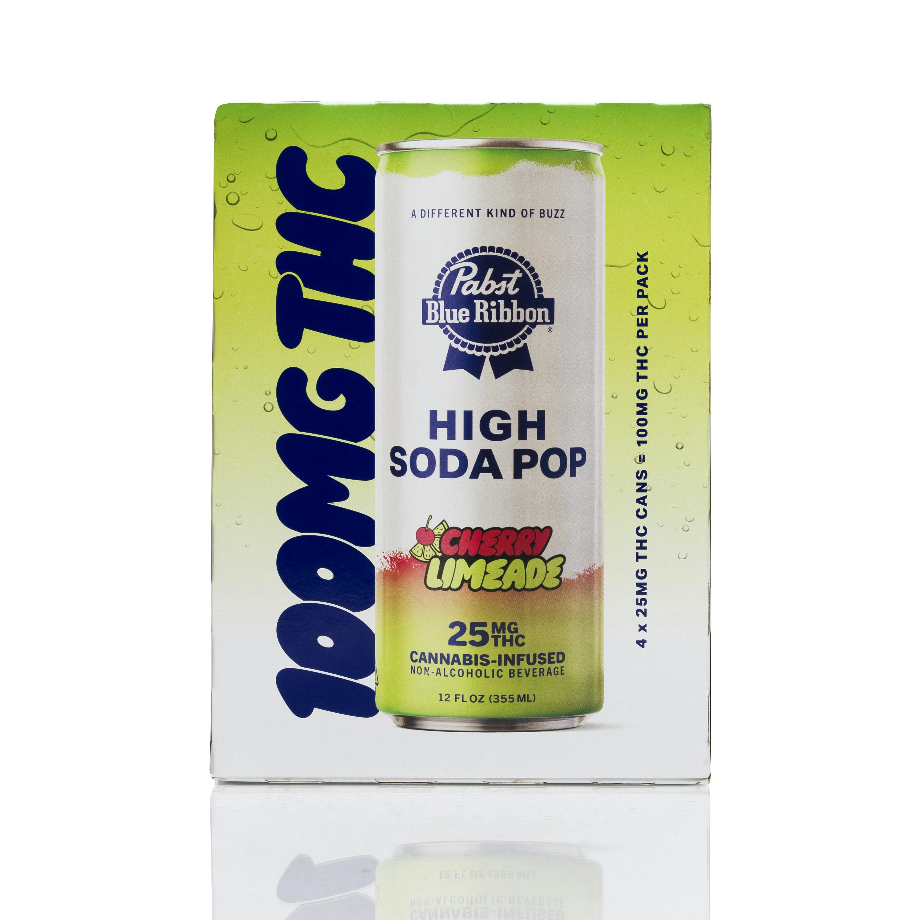 Photograph of product: Cherry Limeade 4-Pack | 100mg
