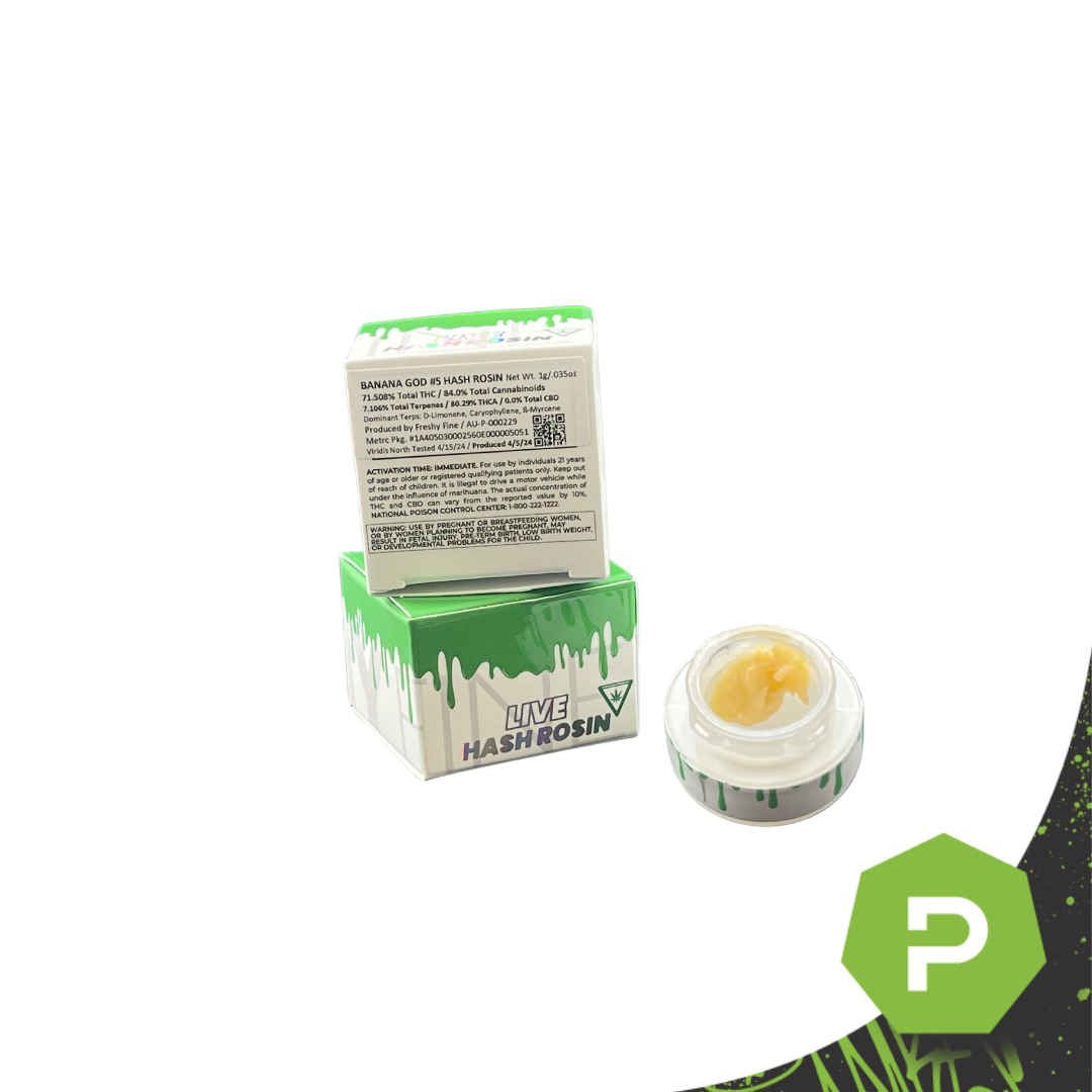 Photograph of product: Freshy Fine Live Rosin | Wedding Pie