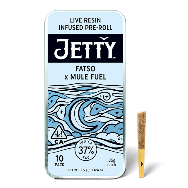 Photograph of product: 3.5G Pre-rolls Live Resin Fatso x Mule Fuel (10PK) - Fatso x Mule Fuel