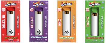 Photograph of product: Dank Lite TH-ouiV+ Disposable - Pineapple Express
