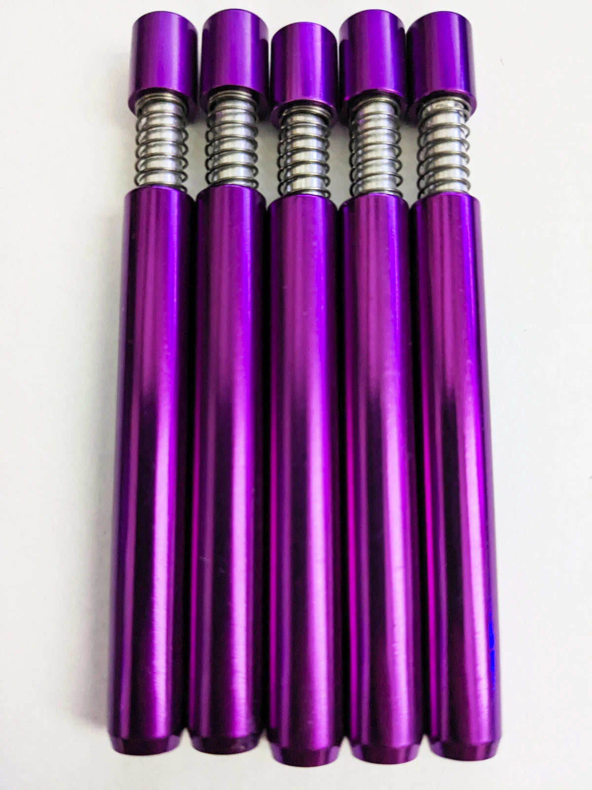 Photograph of product: Self-Cleaning Metal Spring Loaded One Hitter
