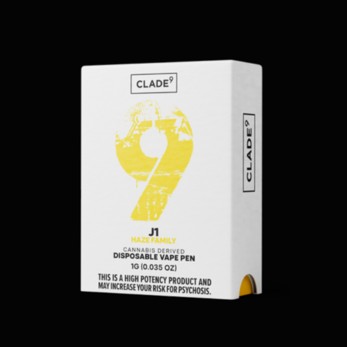 Photograph of product: Clade9 | J1 Disposable Vape | 1g