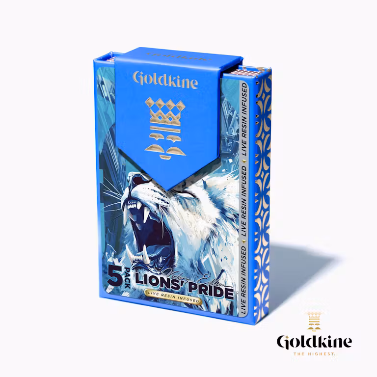 Photograph of product: Lion's Pride | .6 Infused Prerolls 5pk