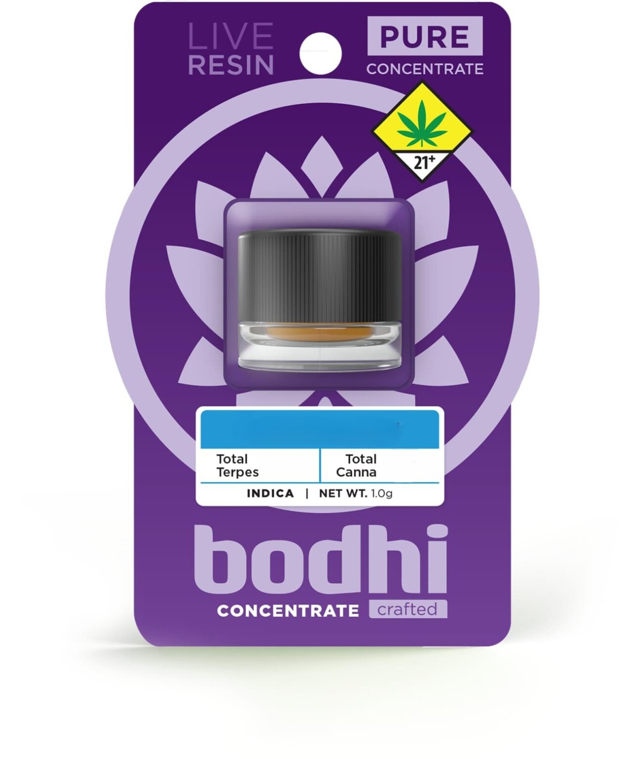 Photograph of product: Bodhi High - PURE Tropic Truffle Live Resin Terp Crystal 1g