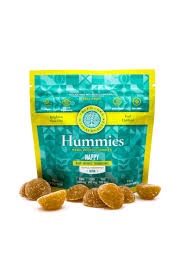 Photograph of product: Tropical Passionfruit | Happy | 3:3:1 CBG:CBD:TH-oui | Hummies 10pk | 100mg