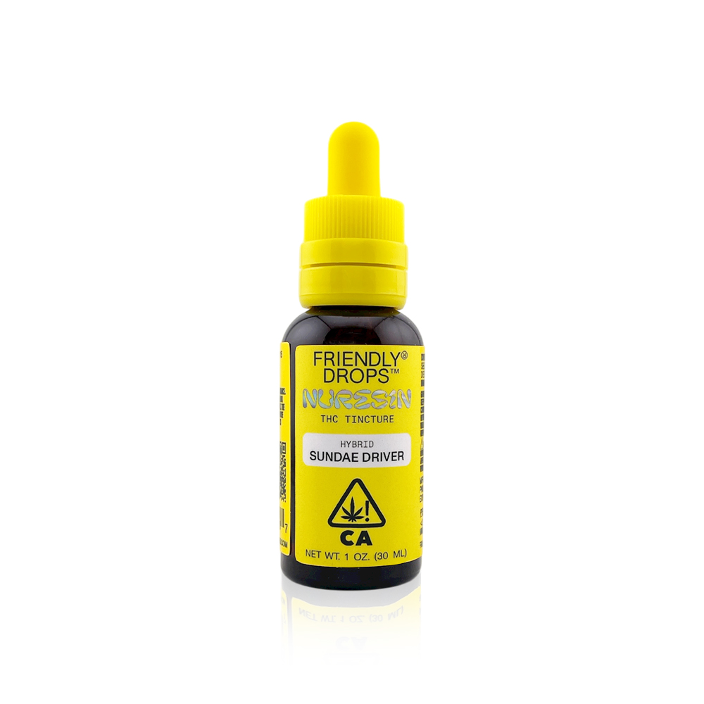 Photograph of product: FRIENDLY BRAND - Tincture - Sundae Driver - Full Spectrum - 1000MG
