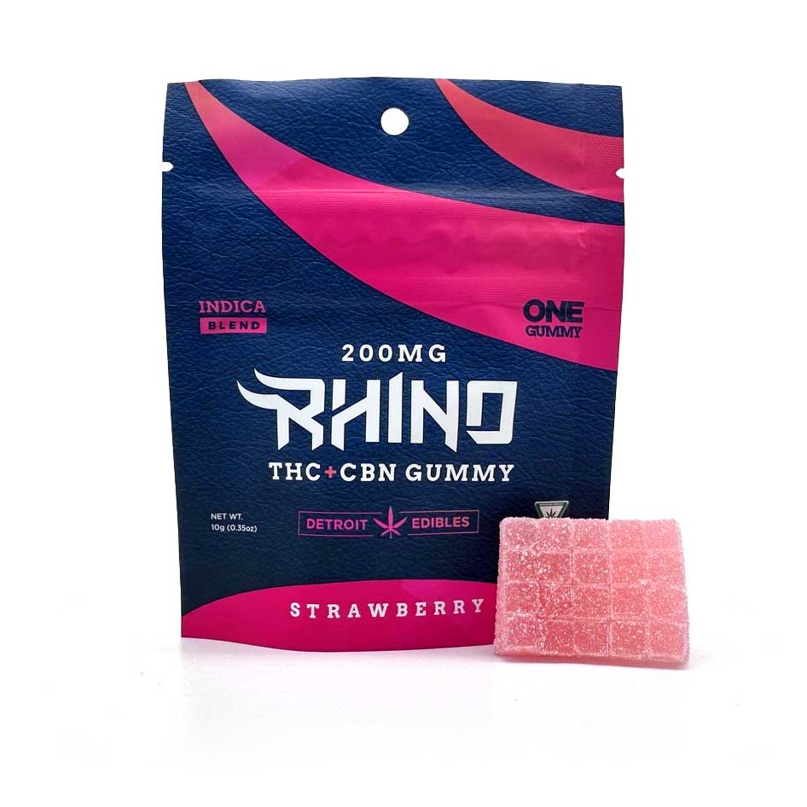 Photograph of product: Rhino Gummy  Strawberry