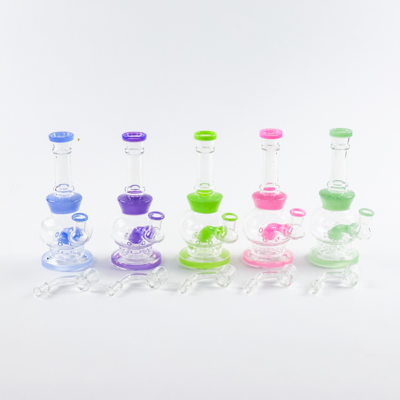 Photograph of product: 7" Spore Perc Dab Rig - Assorted Colors