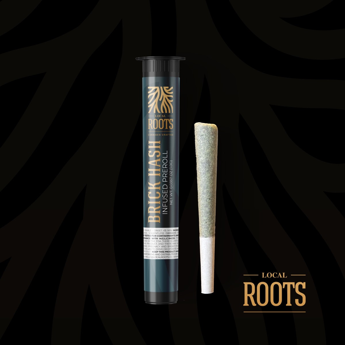 Photograph of product: Jack Skunk x Pura Vida (Hybrid) - au chocolat Pre-Roll, 1g