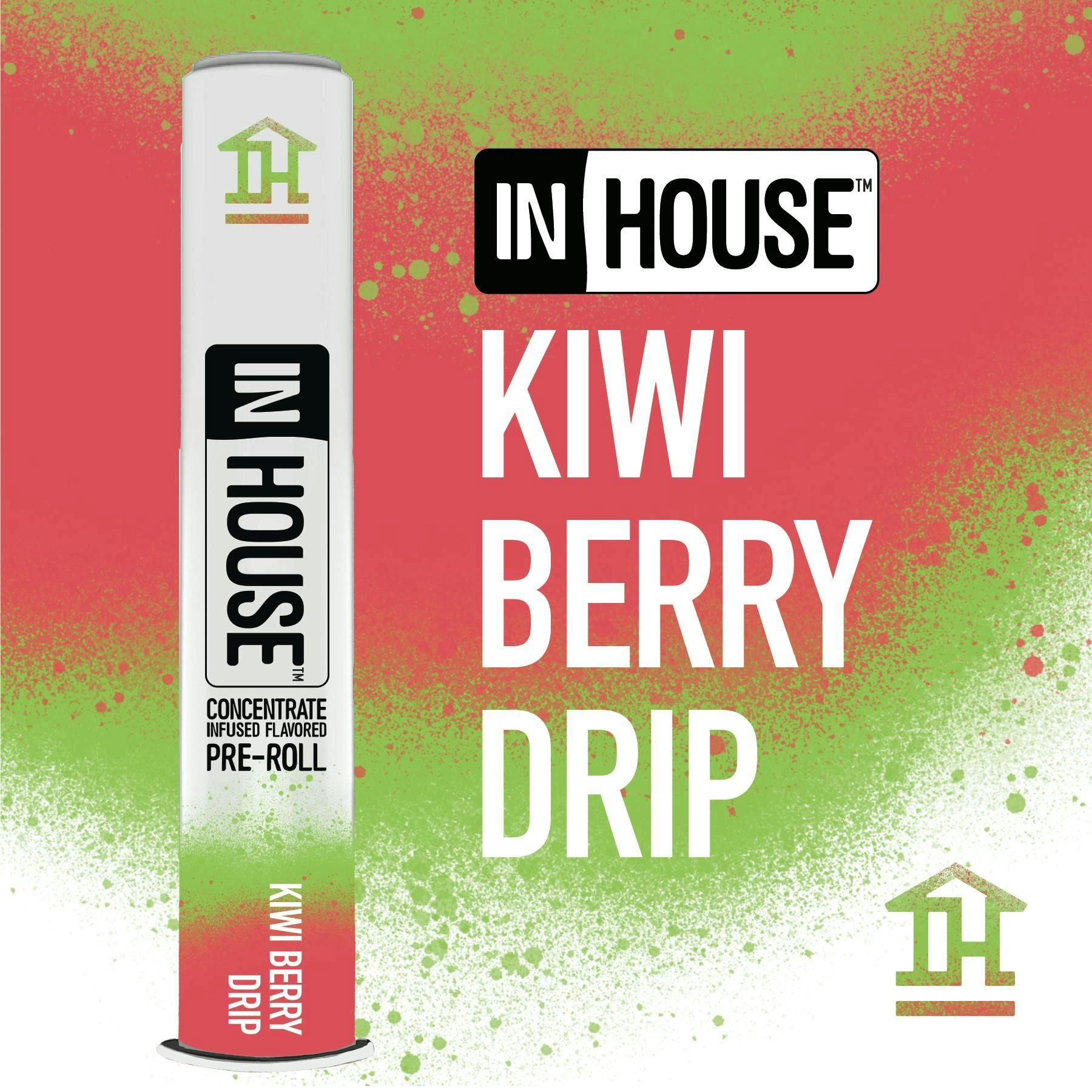 Photograph of product: Kiwi Berry Drip-0.75g Infused Pre-Roll TAC 49.86