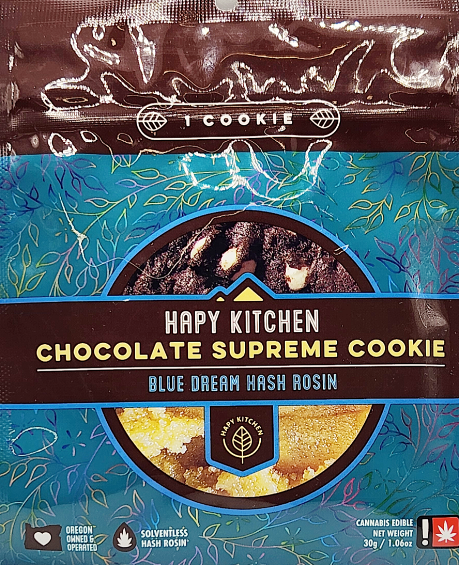 Photograph of product: HapyKitchen- 100MG Chocolate Supreme Cookie
