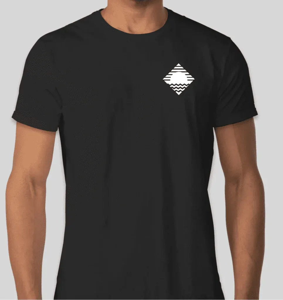Photograph of product: Apparel | Black CBD Tee