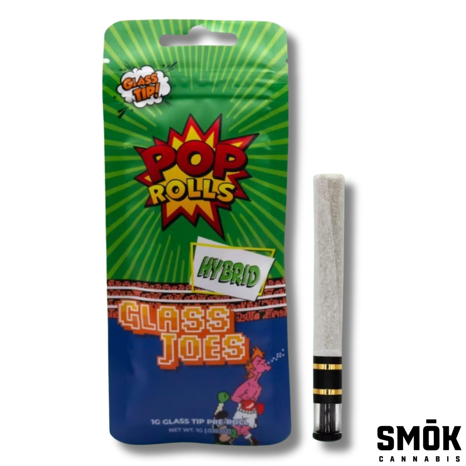 Photograph of product: Glass Joes Glass Tip Pre-Roll Hybrid Zoap