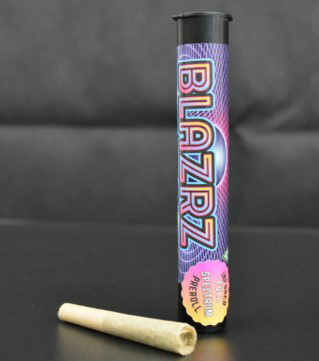 Photograph of product: Neon Luau BLAZRZ Infused PR