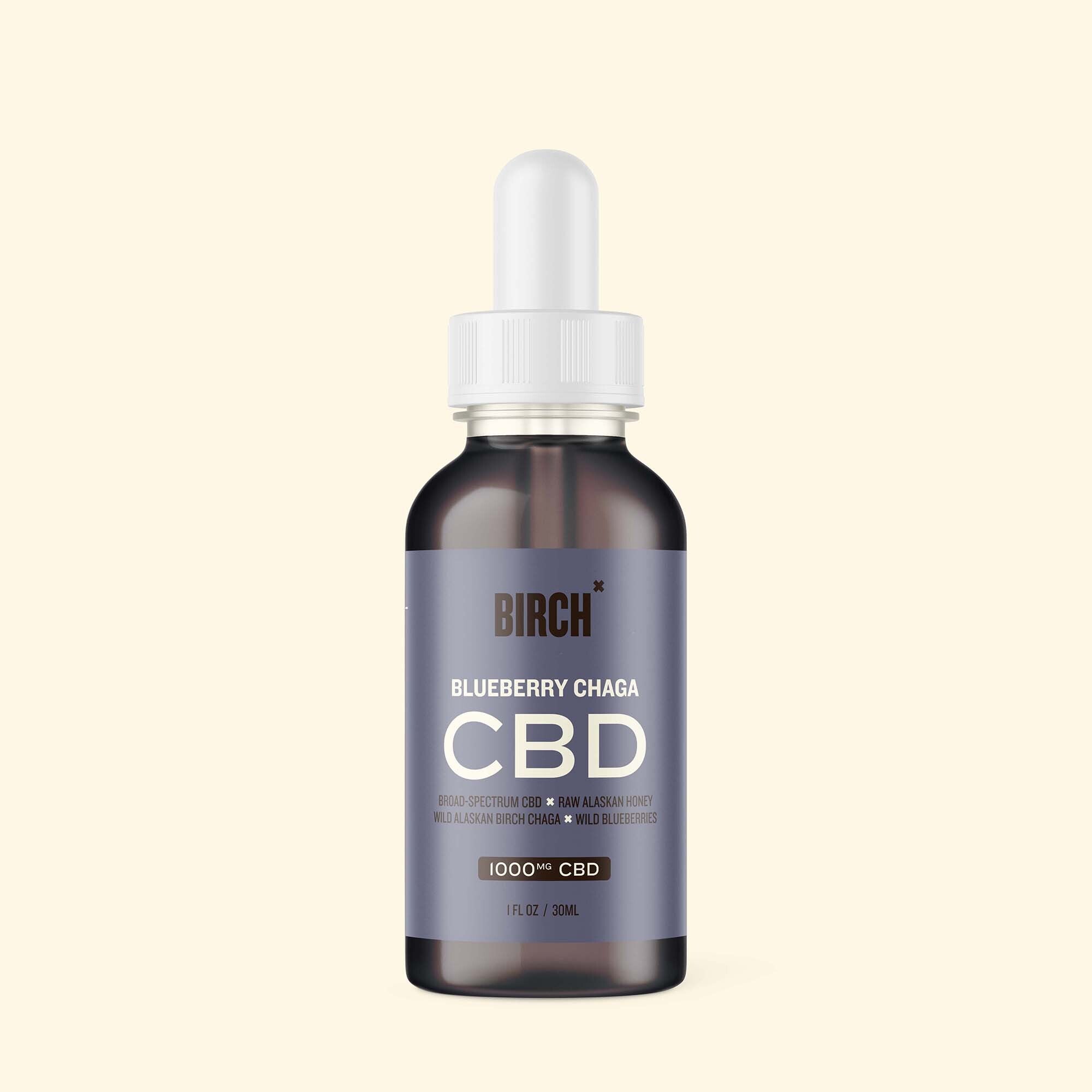 Photograph of product: Blueberry Chaga CBD Tincture*FINAL PRICE*