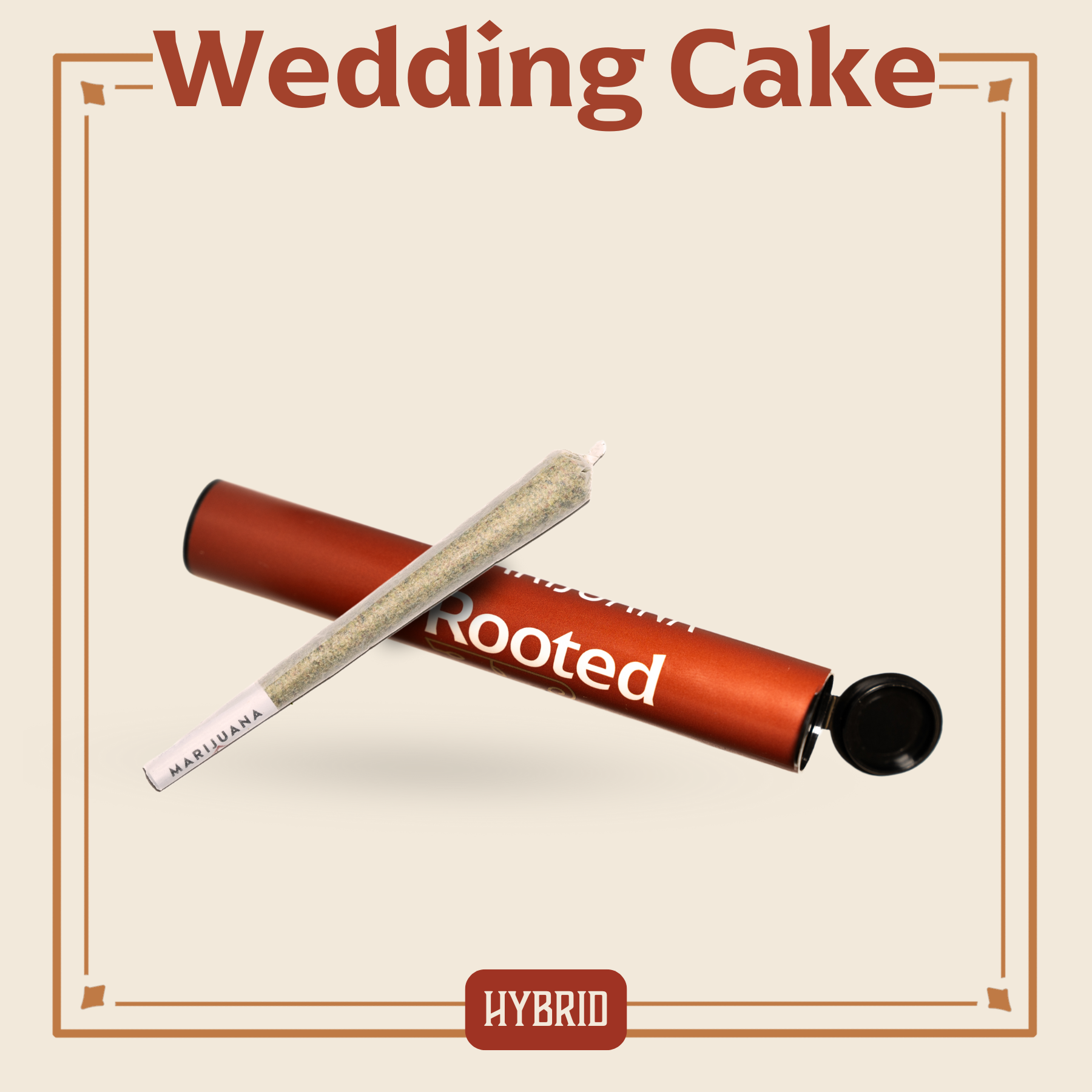 Photograph of product: Wedding Cake Pre-Roll | 1g