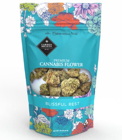 Photograph of product: Blissful Rest | Modified Grapes 14g Pouch - Half Ounce Pouch