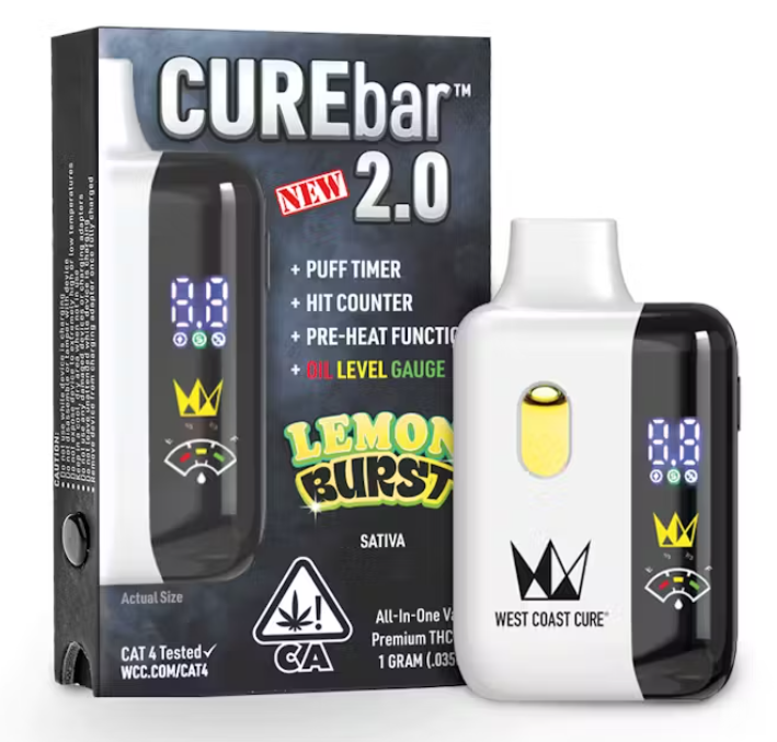 Photograph of product: LEMON BURST CUREBAR 2.0