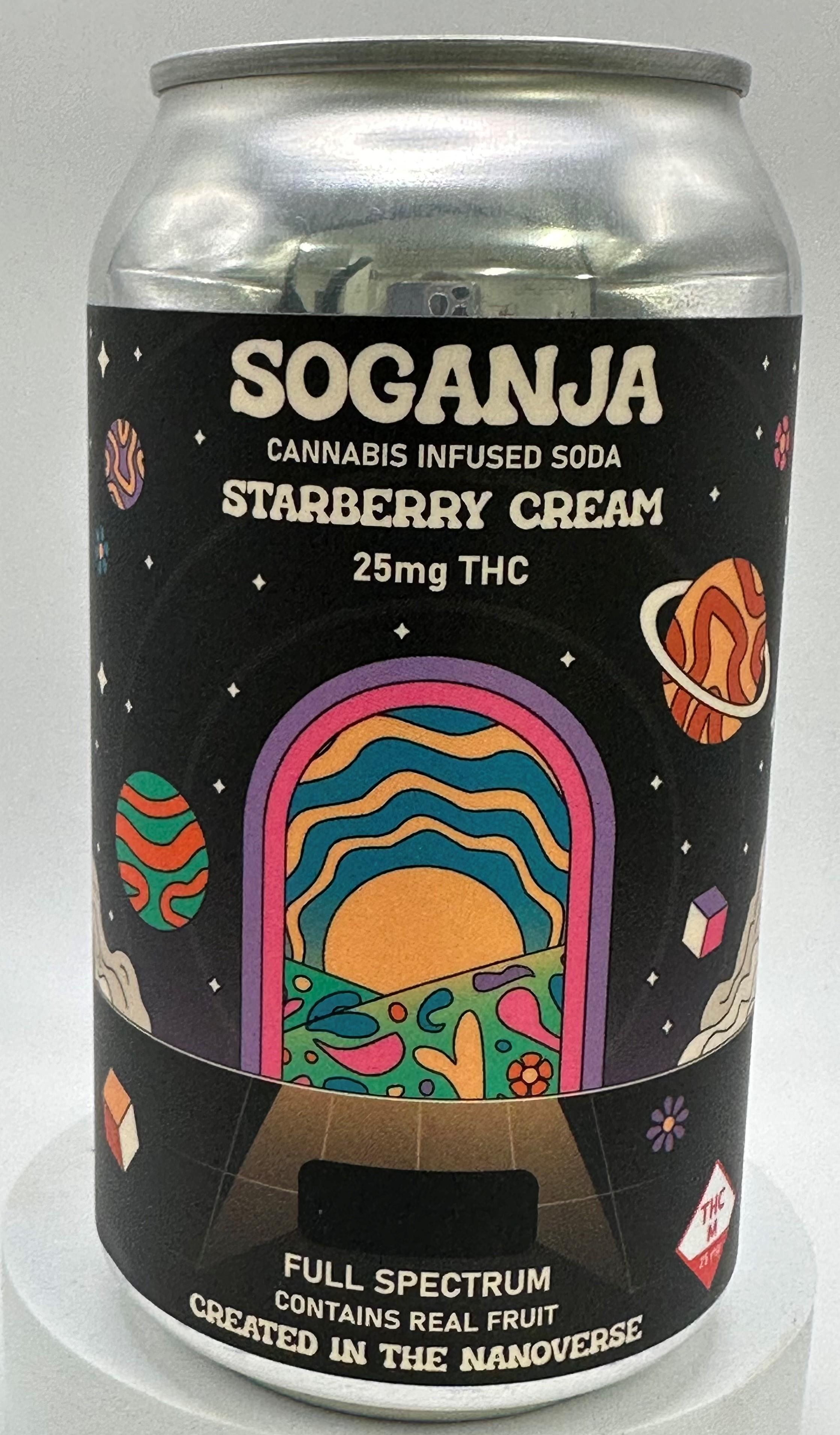 Photograph of product: Starberry Cream | 25mg Live Resin Soda