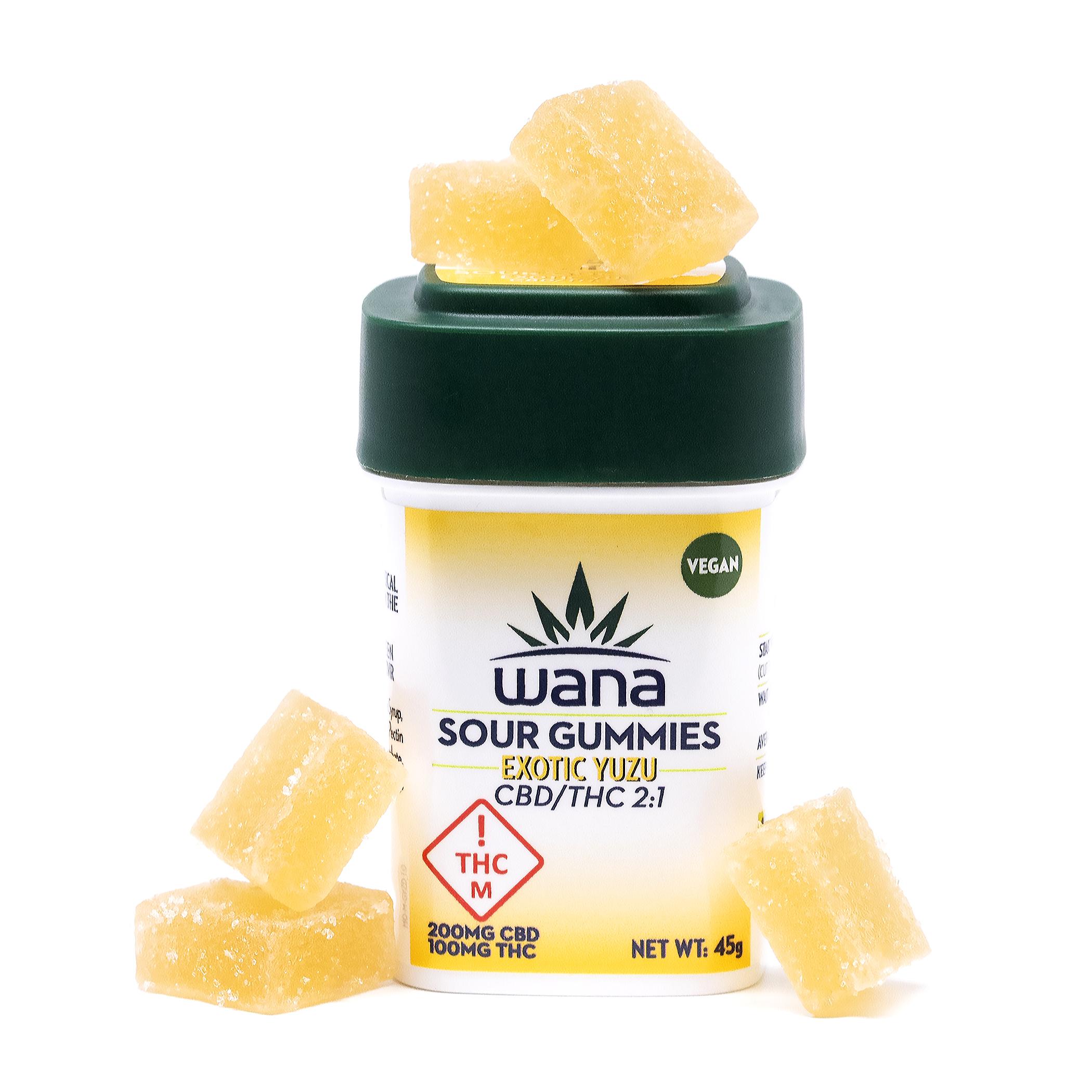 Photograph of product: 2:1 Sour Exotic Yuzu - 200mg/100mg