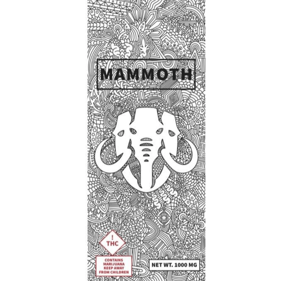 Photograph of product: MAMMOTH - 1000mg WEDDING CRASHERS - DISTILLATE CART