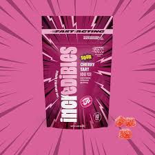 Photograph of product: Incredibles - Sour Cherry Tart - 100mg Fast -Acting Gummies