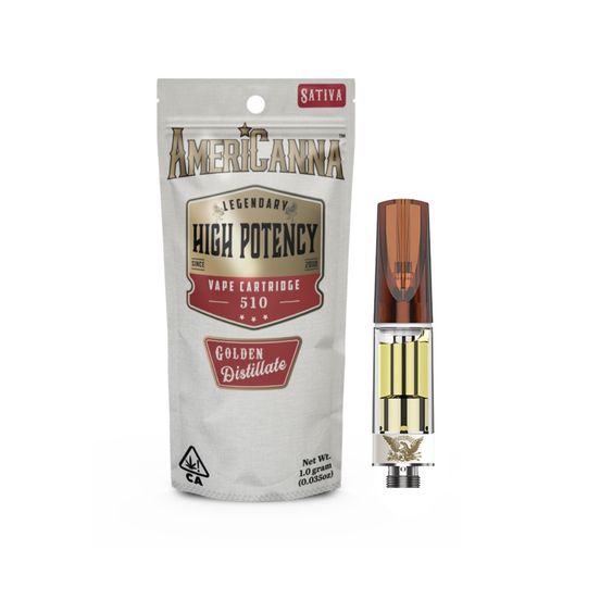 Photograph of product: AmeriCanna Cartridge Orange Soda 1g - 