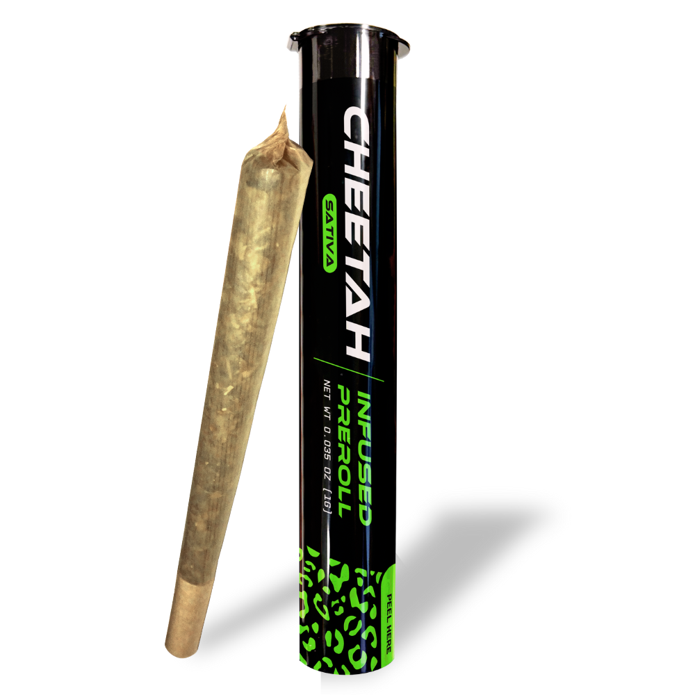 Photograph of product: Strawberry Mango Haze | Live Resin Infused Pre-Roll (1ct)