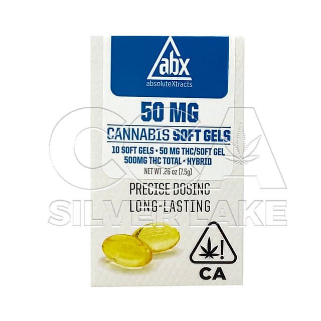 Photograph of product: Soft Gels Refresh 50mg 10 qt - 50mg capsule/ 10qty