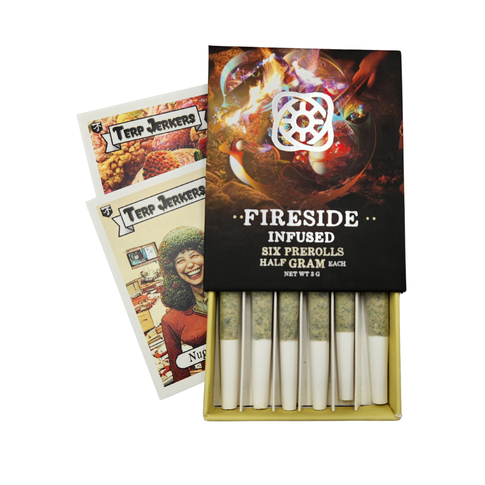 Photograph of product: Firesides au chocolat Infused Pre-Roll 6pk | 3g