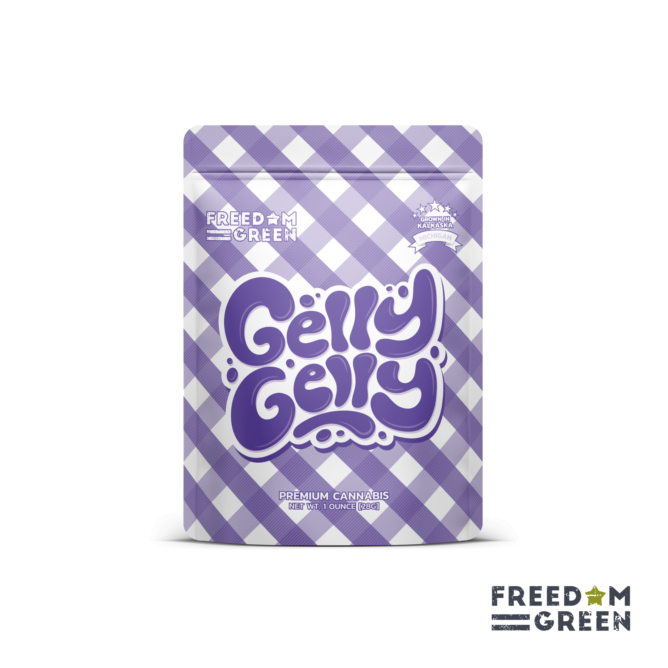Photograph of product: Freedom Green - 28g Prepack Shake - Gelly Gelly