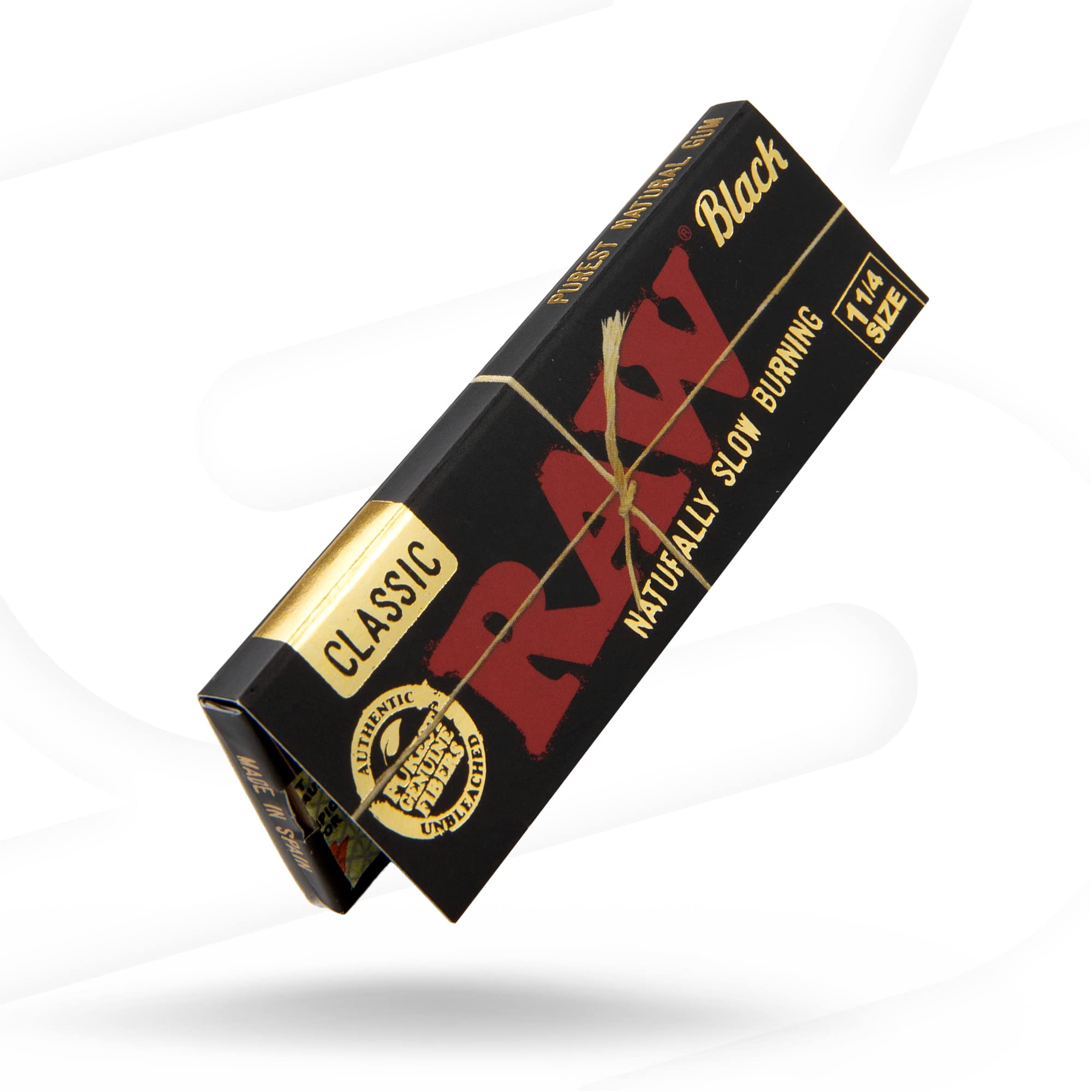 Photograph of product: Black 1 1/4 Ultra Thin