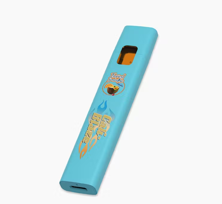 Photograph of product: Cali Blaze Tropical Smoothie Live Resin 1g Disposable