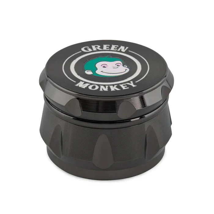 Photograph of product: Green Monkey Baboon Crown Grinder- Black