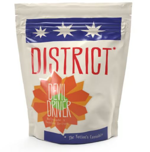 Photograph of product: District Oui'd Prepack (1/8oz) Devil Driver - 3.5g