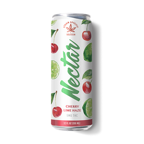 Photograph of product: Cherry Lime Haze Seltzer | 5mg