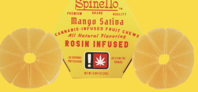 Photograph of product: Mango | Rosin Gummy