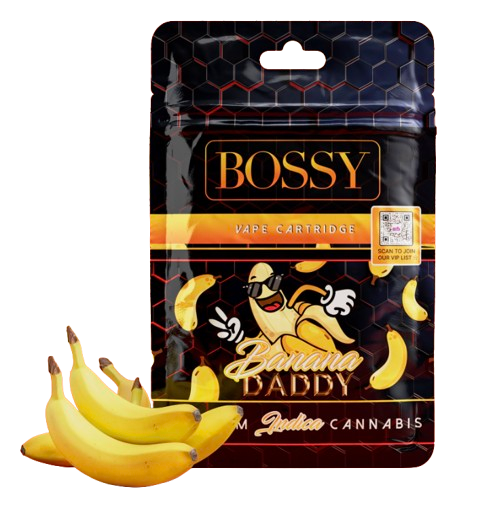 Photograph of product: BOSSY | Banana Daddy | 1g Vape Cart