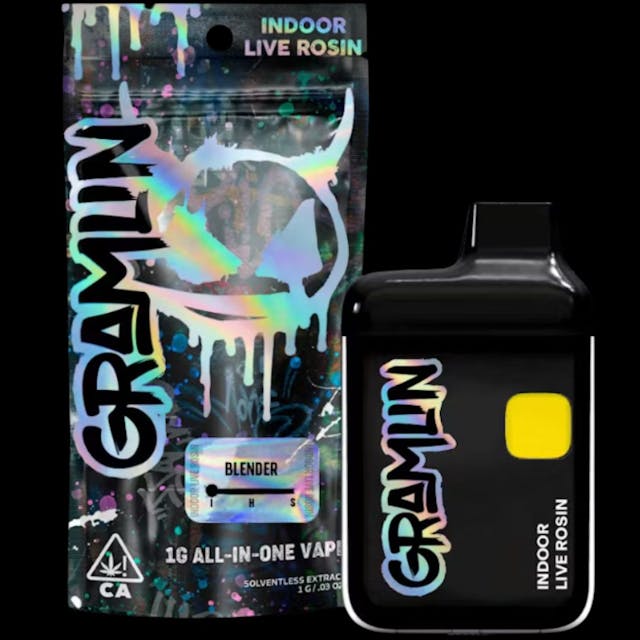 Photograph of product: Blender 1g Live Rosin All-In-One - 