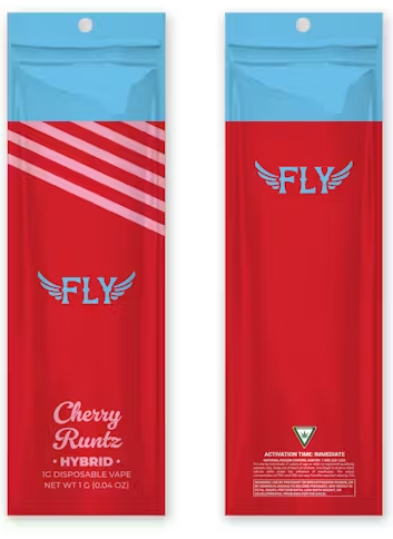 Photograph of product: FLY - Cherry Runtz - Disposable Vape