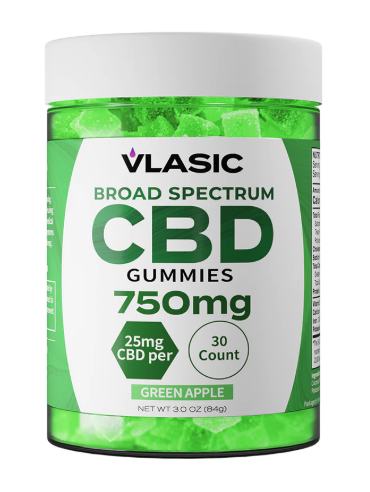 Photograph of product: Vlasic CBD Broad-Spectrum Gummies 750mg