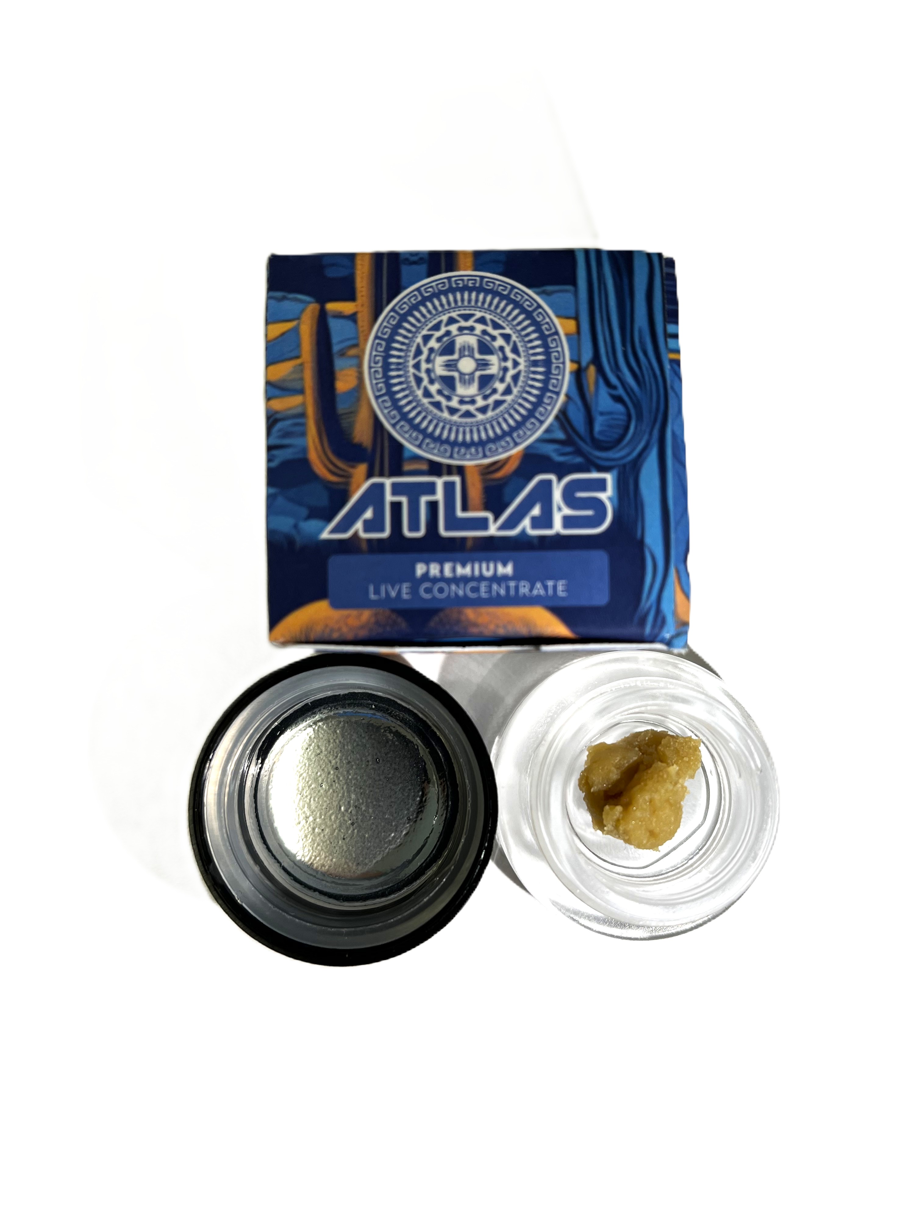 Photograph of product: GMO Live Cold Cure Rosin | 1g | Atlas
