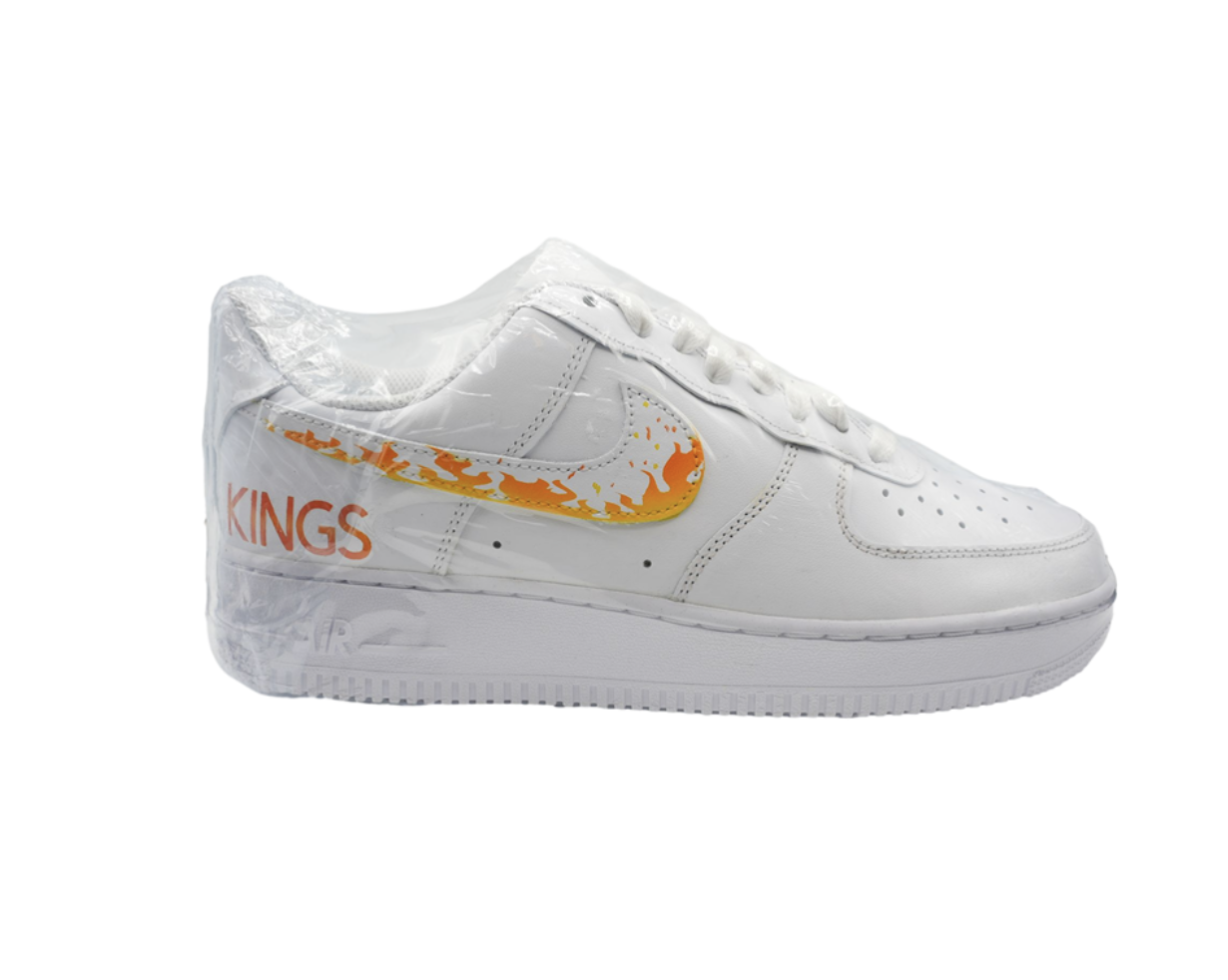 Photograph of product: KHOF | Sneakers | Kings Orange - Logo Flame