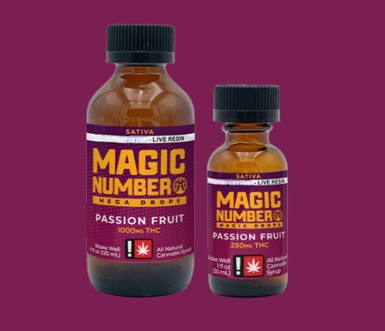 Photograph of product: Magic Drops | Passionfruit | 250mg
